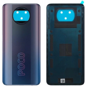 Xiaomi Poco X3 Pro galinis baterijos dangtelis (juodas)