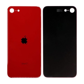 Apple iPhone SE 2020 / SE 2022 galinis baterijos dangtelis (raudonas) (bigger hole for camera)