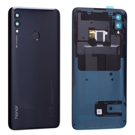 Huawei Honor 10 Lite galinis baterijos dangtelis juodas (Midnight Black) (naudotas grade C, originalus)