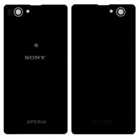 Sony Xperia Z1 Compact D5503 galinis baterijos dangtelis (juodas)