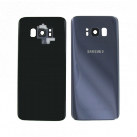 Samsung G955F Galaxy S8 Plus galinis baterijos dangtelis violetinė (Orchid grey) (naudotas grade B, originalus)