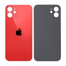 Apple iPhone 12 galinis baterijos dangtelis (raudonas) (bigger hole for camera)