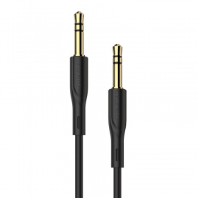Audio adapteris 3,5mm į 3,5mm Borofone BL1 (juodas)