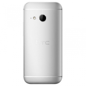 HTC One Mini 2 (M8 mini) galinis baterijos dangtelis (sidabrinis) (naudotas grade A, originalus)